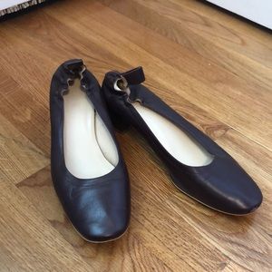 Everlane oxblood heels